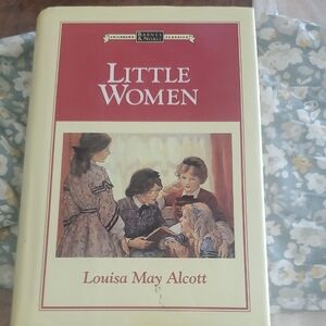 Barnes & Noble Little Women - Red & Cream Illustrated Cover